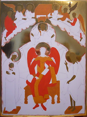 Zinnober und dunkle Fl�gel