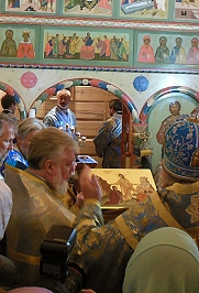 russische Friedhofskapelle in Hamburg Bahrenfeld