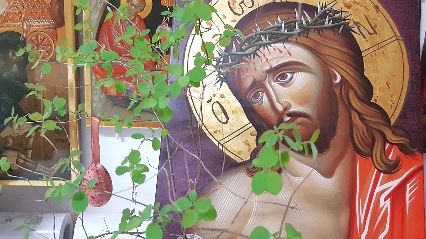 Ikonenmalschule Vo� Ostern 2023