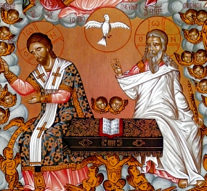 Agia Triada der g�ttlichen Lithurgie