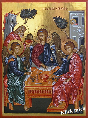 Dreifaltigkeit Gastmahl Abrahams mit Sarah