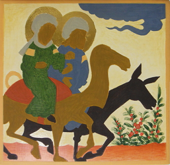 Christus und Mohammed Grundfarben