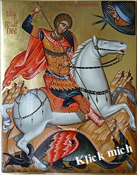 Heiliger Georg kretische Schule