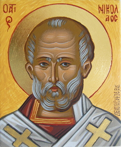 Heiliger Nikolaus 10x12 kl