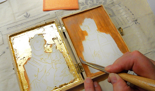 Bolus und Vergolden kl