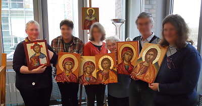 2. VHS Kurs Ikonenmalerei