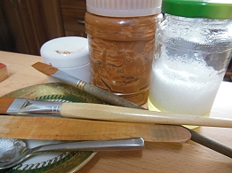 Mittel f�r die Goldgrundierung