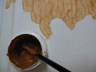 Ilias Ikone vergolden (6)