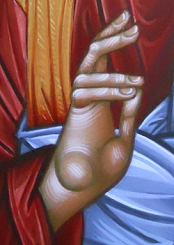 Christushand segnend 2