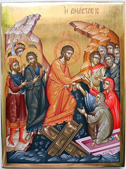 fertige Ikone Auferstehung02